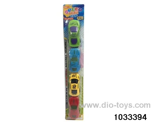 Pull back Car（4pcs）in blister