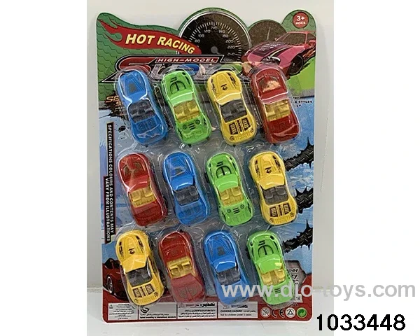 Pull back Car（12pcs）in blister