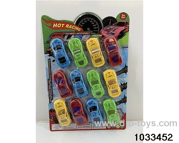 Pull back Car（12pcs）in blister