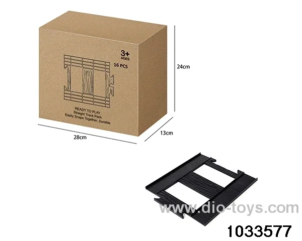 16pcs straight rail