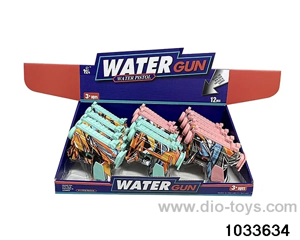 12pcs water gun in display box