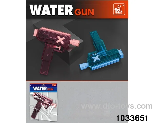 water gun in PP bag with header