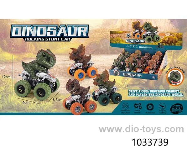 double friction dinosaur motorcycle/4 asstd