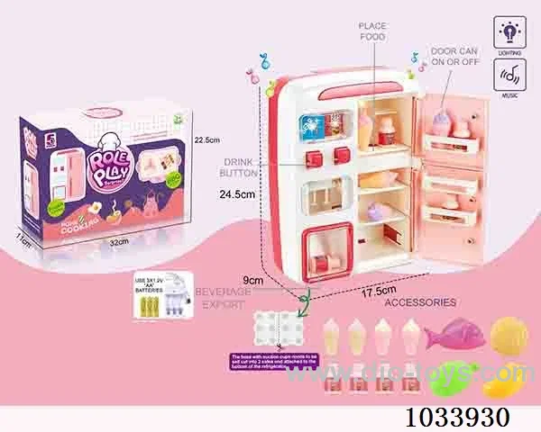Rechargeable  Multifunctional refrigerator with light&music in color box