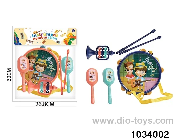 6pcs Baby toy sets in PP bag with header