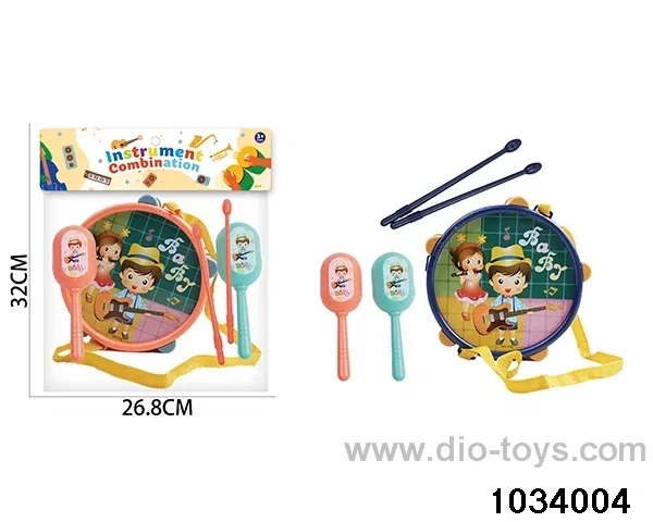 5pcs Baby toy sets in PP bag with header
