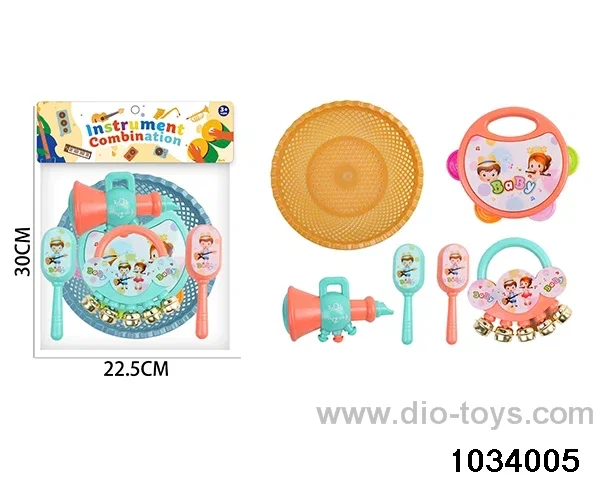 6pcs Baby toy sets in PP bag with header