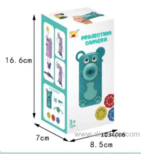 3 in 1 projector lamp toy in color box