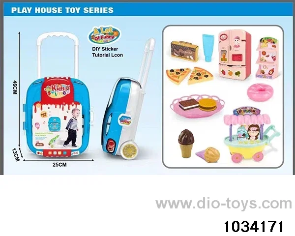 Ice Cream Toys in Trolley case