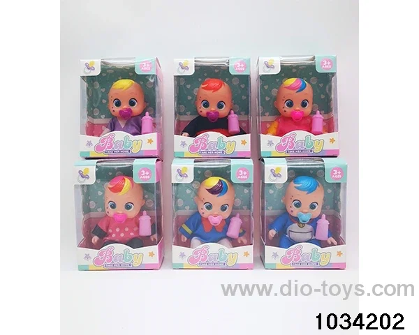 6 inch doll set 6 mixes in window box