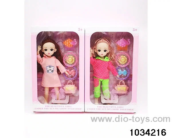 12 inch doll set 2 mixes in window box
