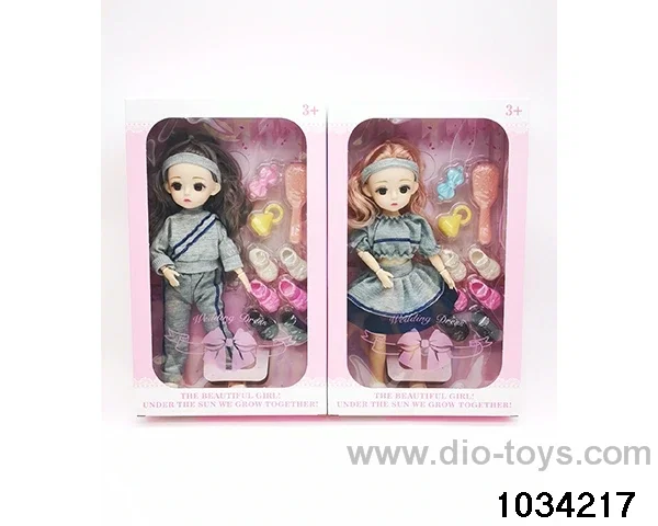 12 inch doll set 2 mixes in window box