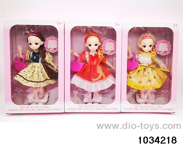 12 inch doll set 3 mixes in window box