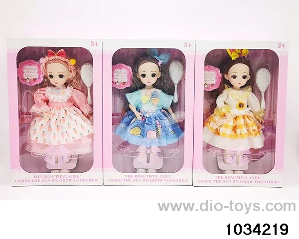 12 inch doll set 3 mixes in window box