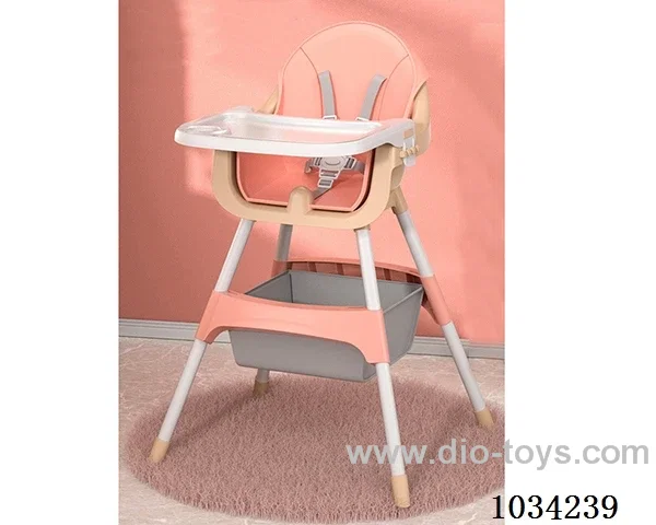 High chair for children  3color mixed loadnung in carton