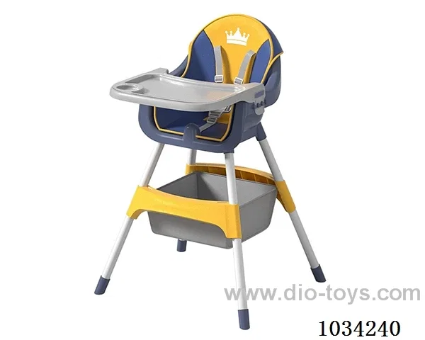 High chair for children  3color mixed loadnung in carton