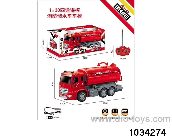 1:30 4ch RC car in window box