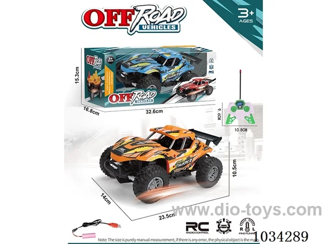 4ch RC car in window box