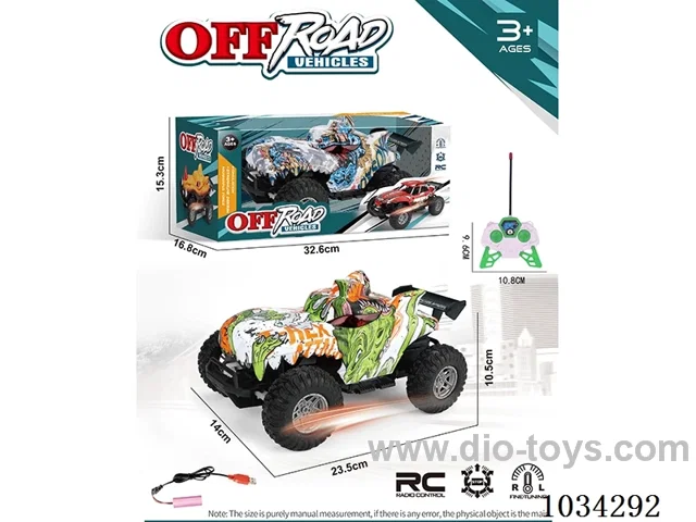4ch RC car in window box