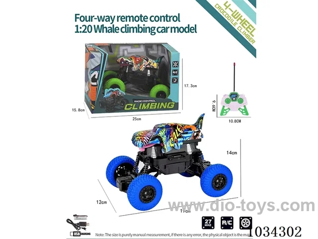 1:20 4ch RC car in window box