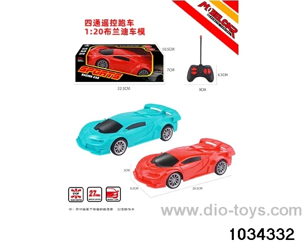 1:20 4ch RC car in window box
