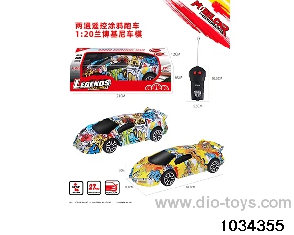 1:20 2ch RC car (Graffiti section) in window box