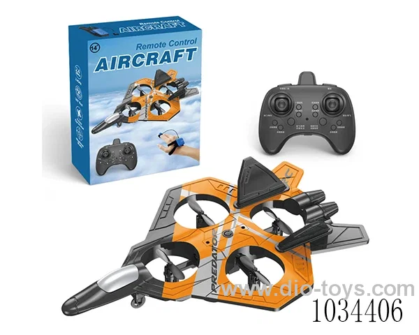 2.4GHz RC EPP Foam aircraft 2 color mixed loading in color box