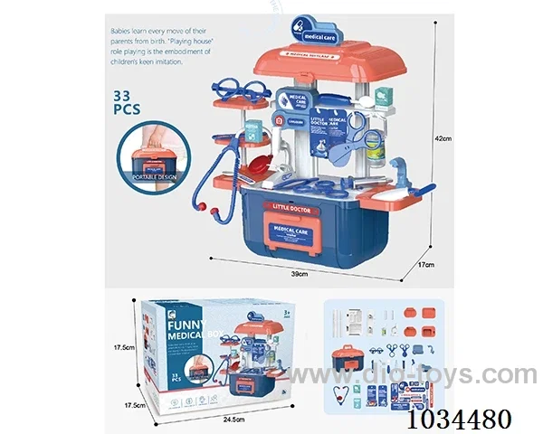 Medical carrying case in color box