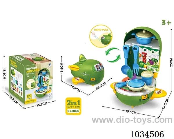 Tableware storage plane in color box