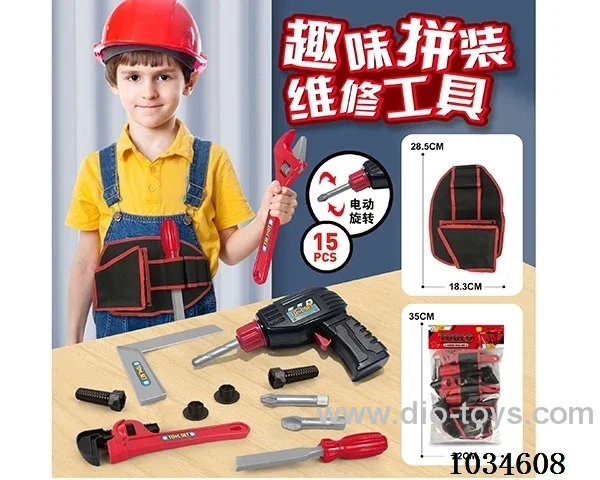 Tool waist pack with Electric hand drill in pp bag with header
