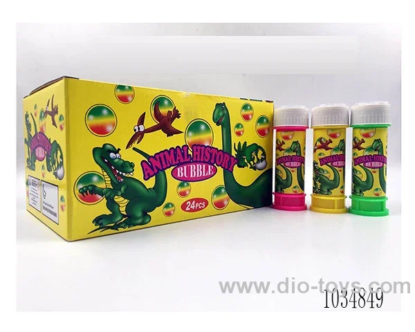 Bubble water in color box