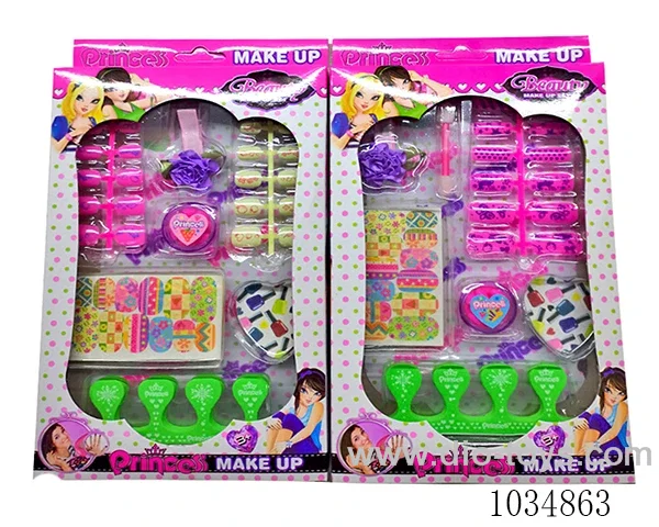 children's Nail art set 2sets mixed loading  in color box