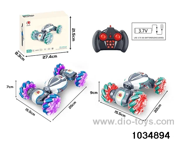 1:18 RC car in color box
