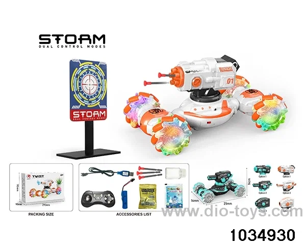 1:18 10ch RC car in color box