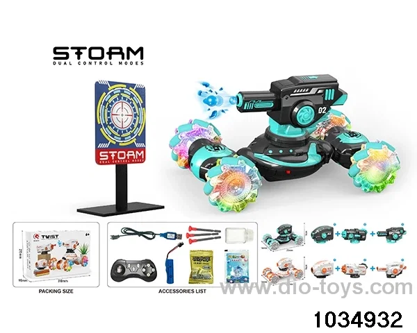 1:18 10ch 3 in 1 RC car in color box