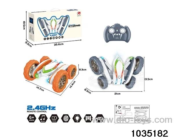 RC car in color box