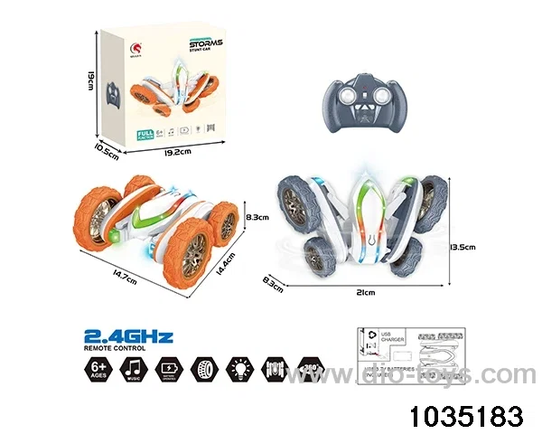 RC car in color box
