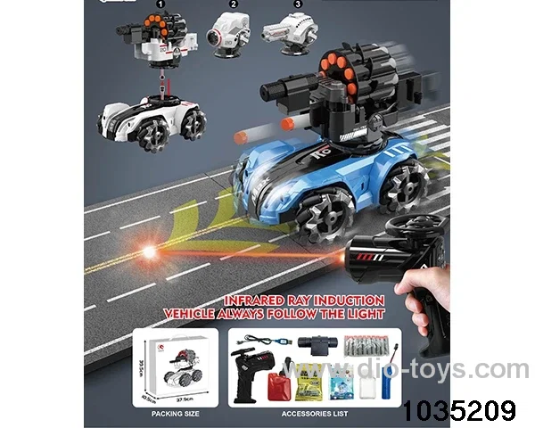 RC car in color box