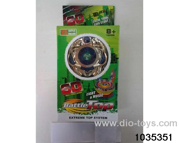 7cm Alloy gyro (6 mixed) in window box