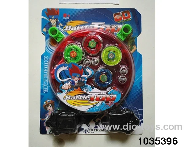 4.6cm alloy gyro（8 mixed）in Blister card