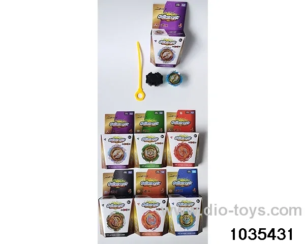 6cm Alloy Gyro in color box