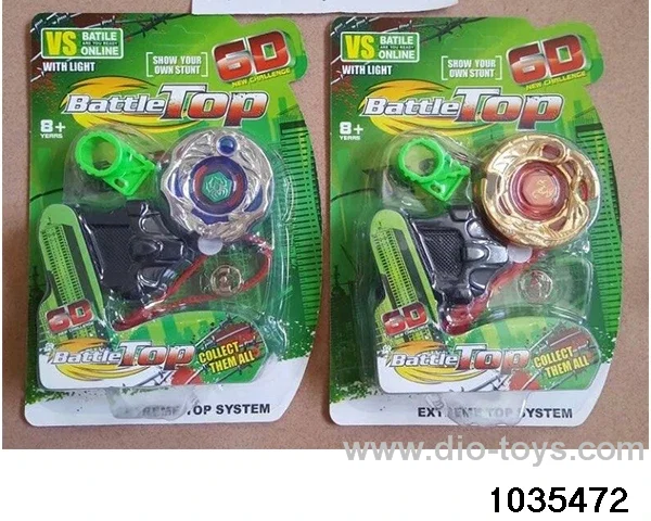 5.5CM Alloy Lighting Gyro in Blister card