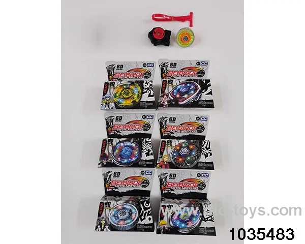 5cm Alloy Lighted Gyro（12 models）in color box