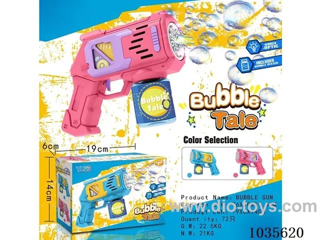 Bubble Gun in  color box