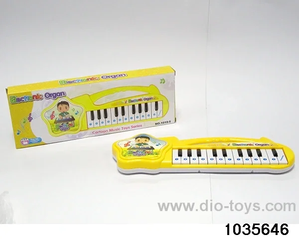 electronic keyboard in color box