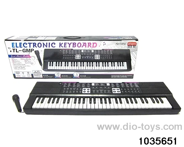 electronic keyboard in color box