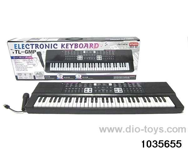 electronic keyboard in color box