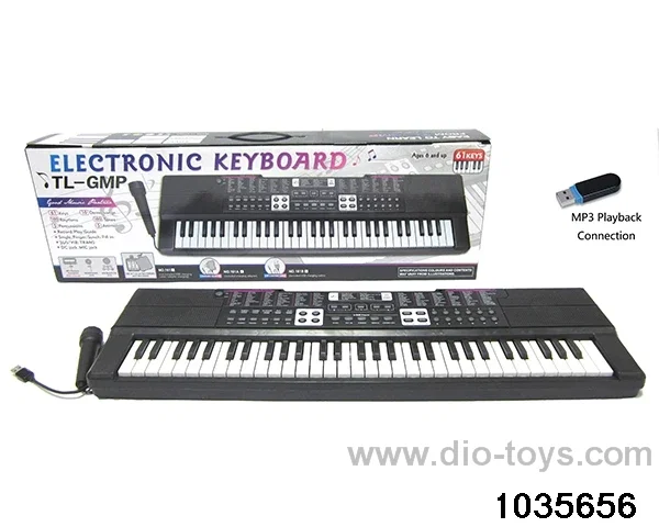 electronic keyboard in color box