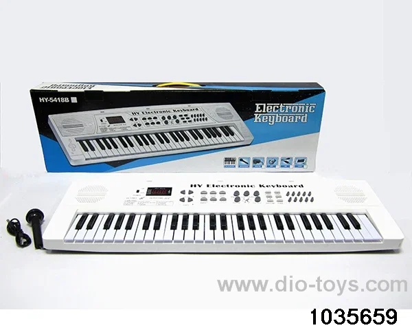 electronic keyboard in color box