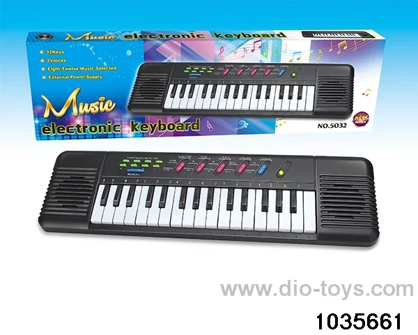 electronic keyboard in color box